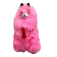 Load image into Gallery viewer, Handmade Peruvian Alpaca Stuffed Llama | Eco-Friendly Plush Toy | 9 Inches