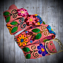 Load image into Gallery viewer, Hand Embroidered Peruvians Belts - Artisan Crafted & Unique Fashion Accessories