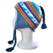 Load image into Gallery viewer, Kids Alpaca Chullo Hat