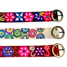Load image into Gallery viewer, Hand Embroidered Peruvians Belts - Artisan Crafted & Unique Fashion Accessories