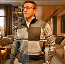 Load image into Gallery viewer, Men's Half Zip Baby Sweaters