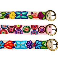 Load image into Gallery viewer, Hand Embroidered Peruvians Belts - Artisan Crafted & Unique Fashion Accessories