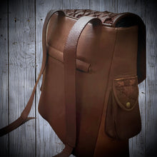 Load image into Gallery viewer, Fish Leather Backpack