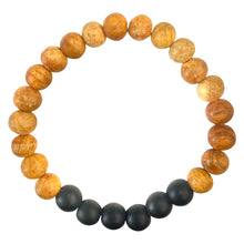 Load image into Gallery viewer, Palo Santo and Onyx Bracelet