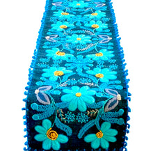 Load image into Gallery viewer, Hand Embroidered Table Runner-Chaska