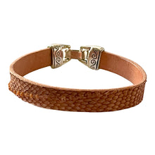 Load image into Gallery viewer, Genuine Mahi-Mahi Fish Leather Bracelet