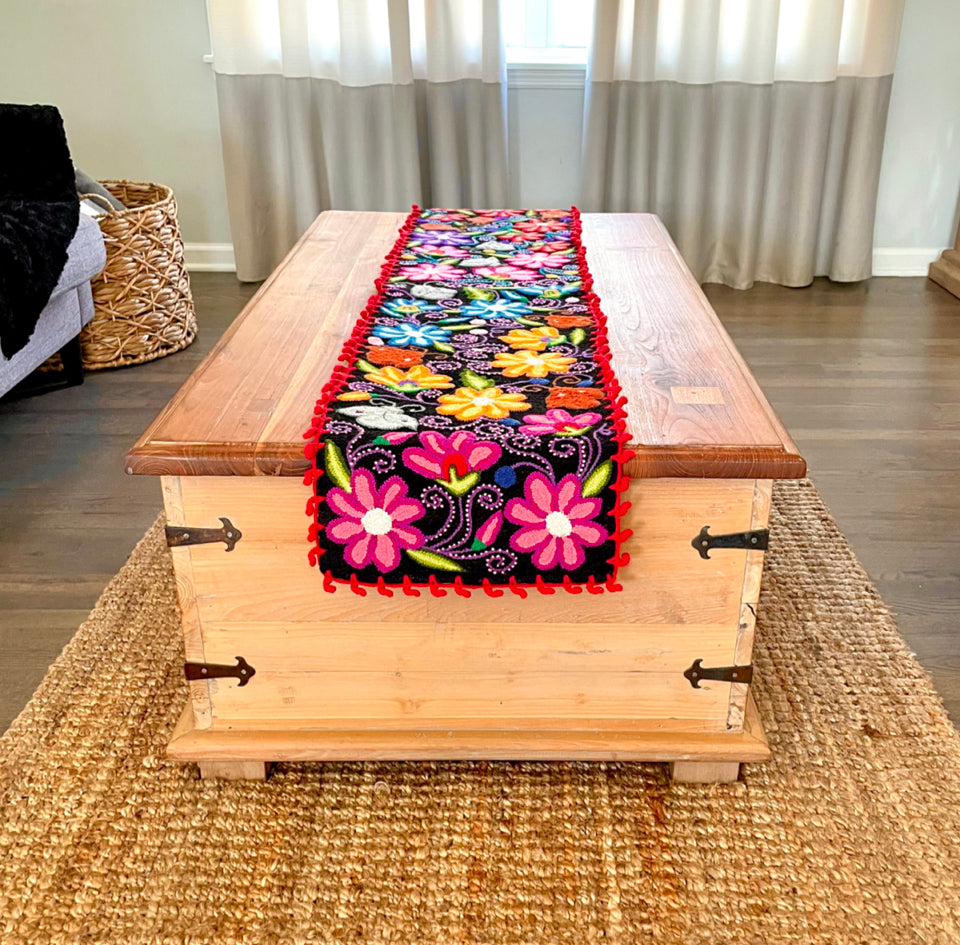 Embroidered Table Runner-Atik