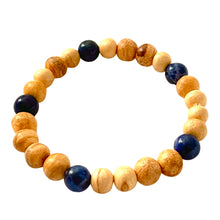 Load image into Gallery viewer, Palo Santo and Sodalite Bracelets