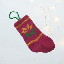 Load image into Gallery viewer, Hand Knitted Christmas Ornaments - Stockings