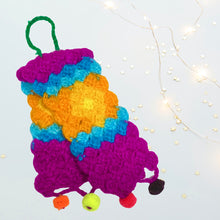Load image into Gallery viewer, Hand Knitted Christmas Ornaments - Scarves