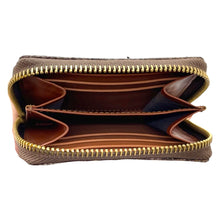 Load image into Gallery viewer, Genuine Mahi-Mahi Fish Leather Small Zip Wallet