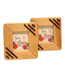 Load image into Gallery viewer, Set of 2 Cherry Handcrafted Photo Frame