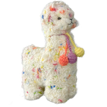 Load image into Gallery viewer, Luxurious White Huacaya Alpaca Toy