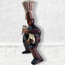 Load image into Gallery viewer, Hand Carved Wooden Figurine-Sikuri Musician