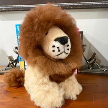 Load image into Gallery viewer, Sitting Lion Stuffed Animal