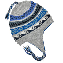 Load image into Gallery viewer, Baby Alpaca Beanie, Peruvian Style-Unisex Reversible Chullo