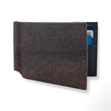 Load image into Gallery viewer, Genuine Mahi-Mahi Fish Leather Money Clip Wallet