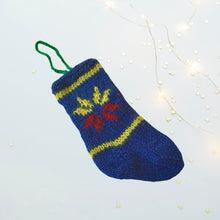 Load image into Gallery viewer, Hand Knitted Christmas Ornaments - Stockings