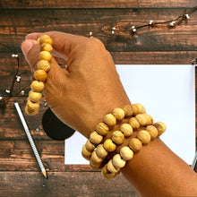 Load image into Gallery viewer, Palo Santo Bead Bracelet