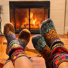 Load image into Gallery viewer, Hand knitted Alpaca Wool socks