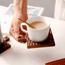 Load image into Gallery viewer, Walnut/Cherry Wooden Cutting Board Coaster