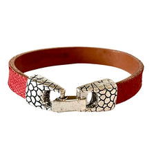 Load image into Gallery viewer, Genuine Mahi-Mahi Fish Leather Bracelet