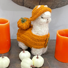 Load image into Gallery viewer, Alpaca Soft Toy - Pumpkin