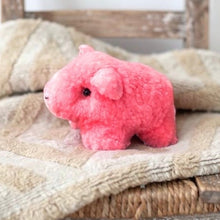 Load image into Gallery viewer, Pig Stuffed Animal Alpaca Fur, Handmade in Peru
