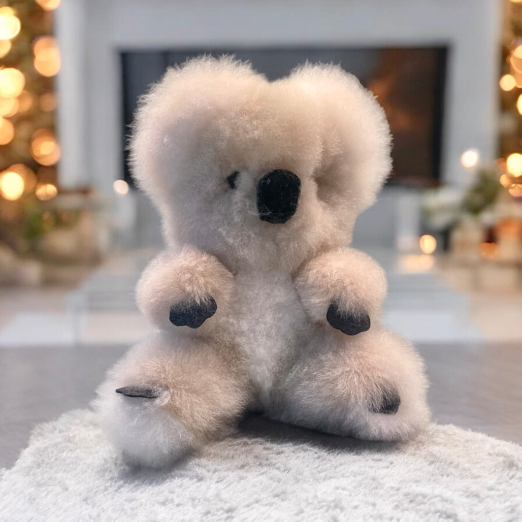 Luxurious Baby Alpaca Fiber Koala Stuffed Animal - 10