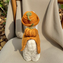 Load image into Gallery viewer, Alpaca Stuffed Animal in Pumpkin Outfit
Baby Alpaca Fiber Handmade in Peru
