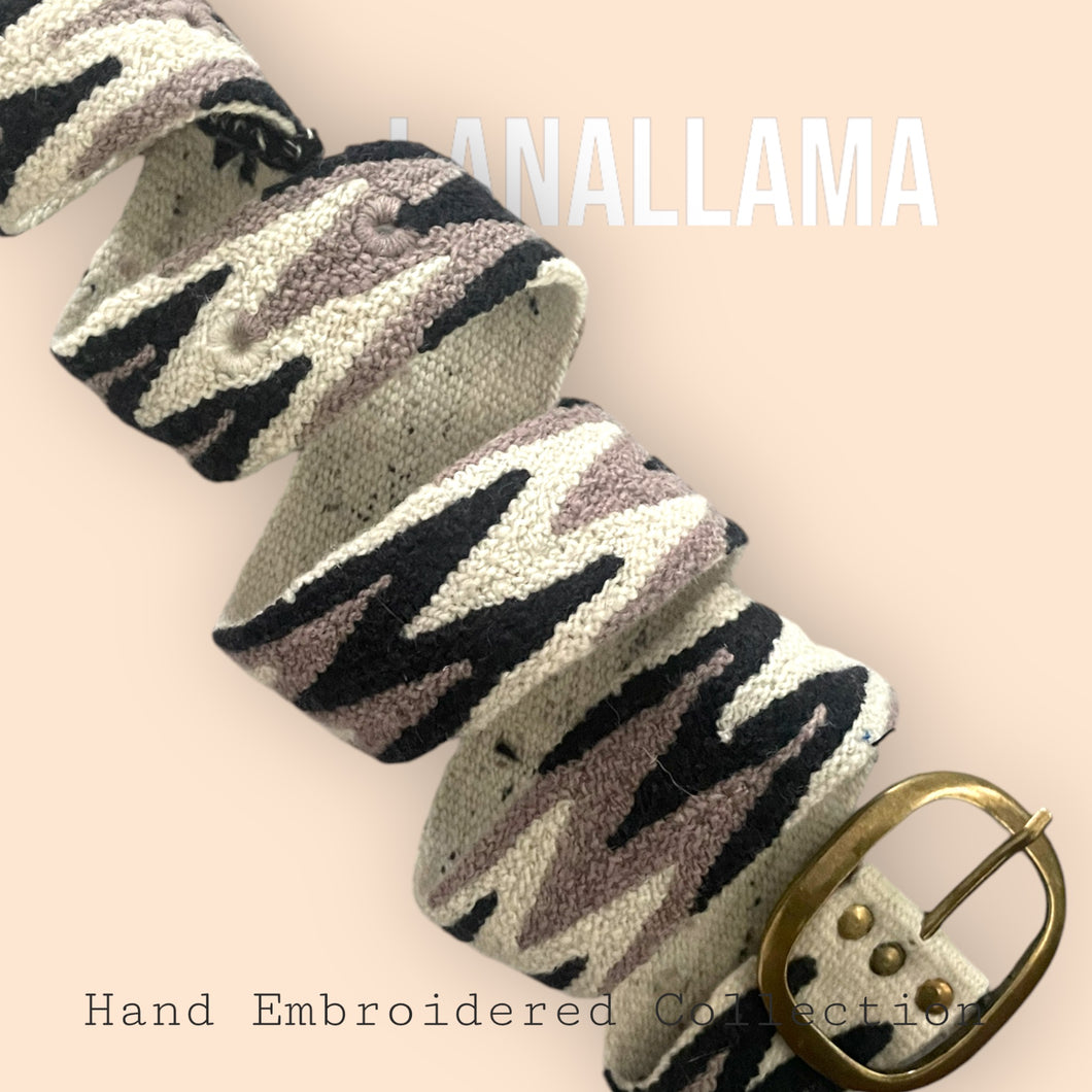 Hand Embroidered Peruvians Belts - Artisan Crafted & Unique Fashion Accessories