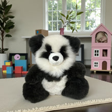 Load image into Gallery viewer, Panda Stuffed Animal - Handmade Baby Alpaca | Lanallama
