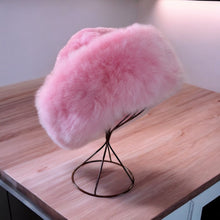 Load image into Gallery viewer, Authentic  Russian Style Alpaca Fur Hat - 100% Baby Alpaca Fur - Luxury Winter Wear
