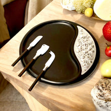 Load image into Gallery viewer, Sterling Silver Cheese Knives Set - Elegant 3- Piece Collection
