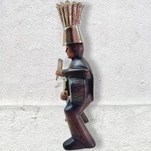 Load image into Gallery viewer, Hand Carved Wooden Figurine-Sikuri Musician
