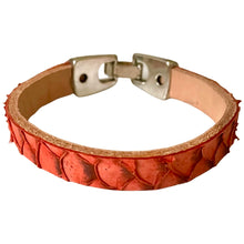Load image into Gallery viewer, Genuine Trout Fish Leather Bracelet
