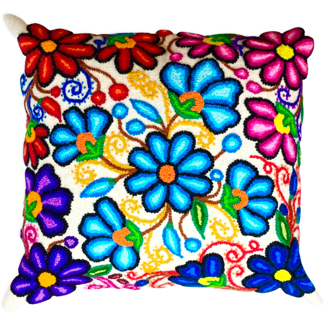 Embroidered Accent Pillow-Misha