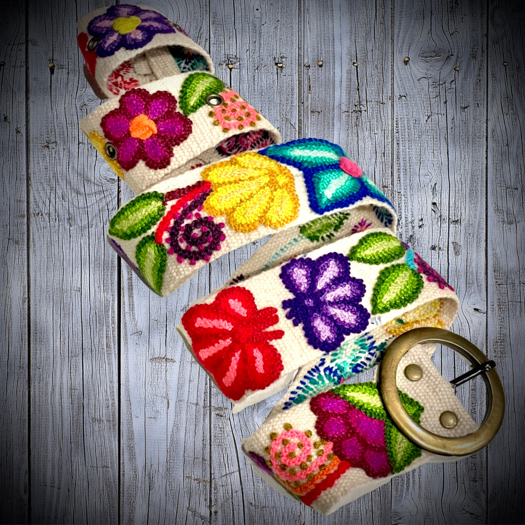 Hand Embroidered Belts