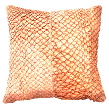 Load image into Gallery viewer, Genuine Arapaima Fish Leather Throw Pillow
