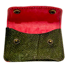 Load image into Gallery viewer, Genuine Mahi-mahi Fish Leather-Double snap wallet
