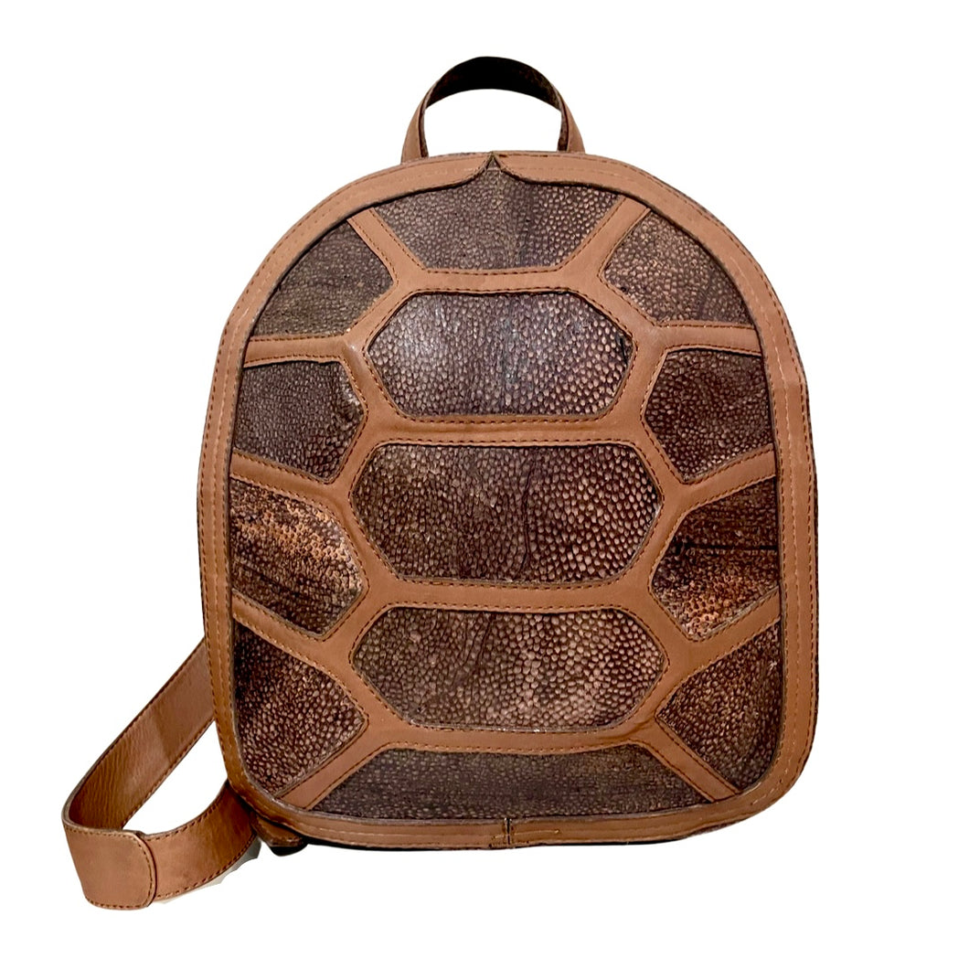 Genuine Fish Leather Backpack-Mahi Mahi