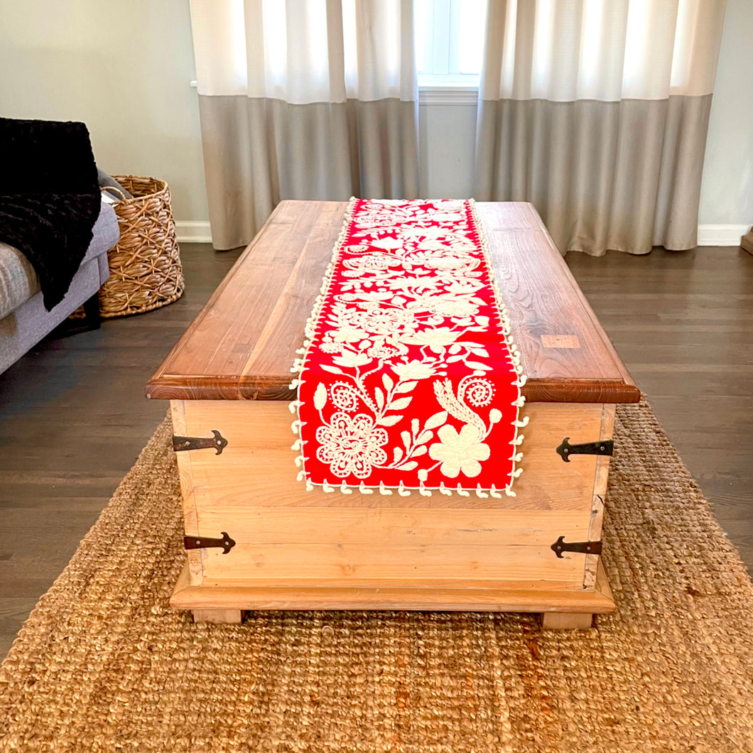 Embroidered Table Runner-Asiri