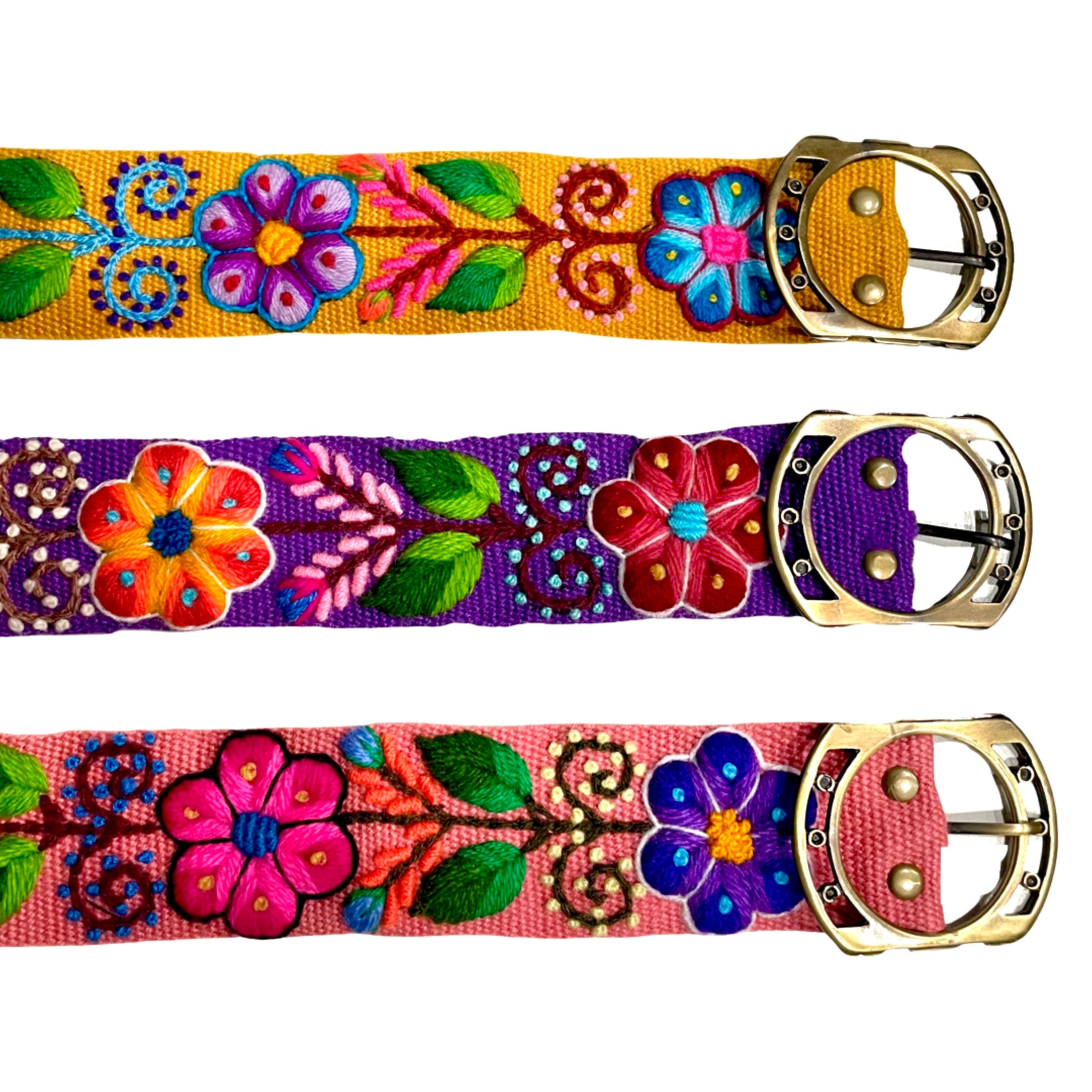 Hand Embroidered Peruvians Belts - Artisan Crafted & Unique  display picture 1