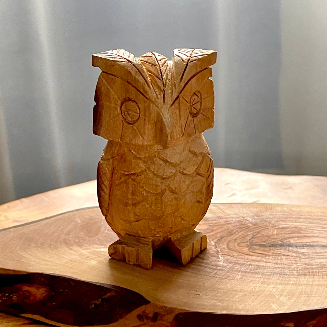 Palo Santo Owl Totem