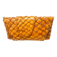 Load image into Gallery viewer, Genuine Arapaima Fish Leather Clutch
