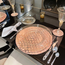 Load image into Gallery viewer, Genuine Araipaima Fish Leather Round Placemats
