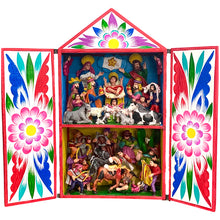 Load image into Gallery viewer, Peruvian Retablo-Medium Nativity
