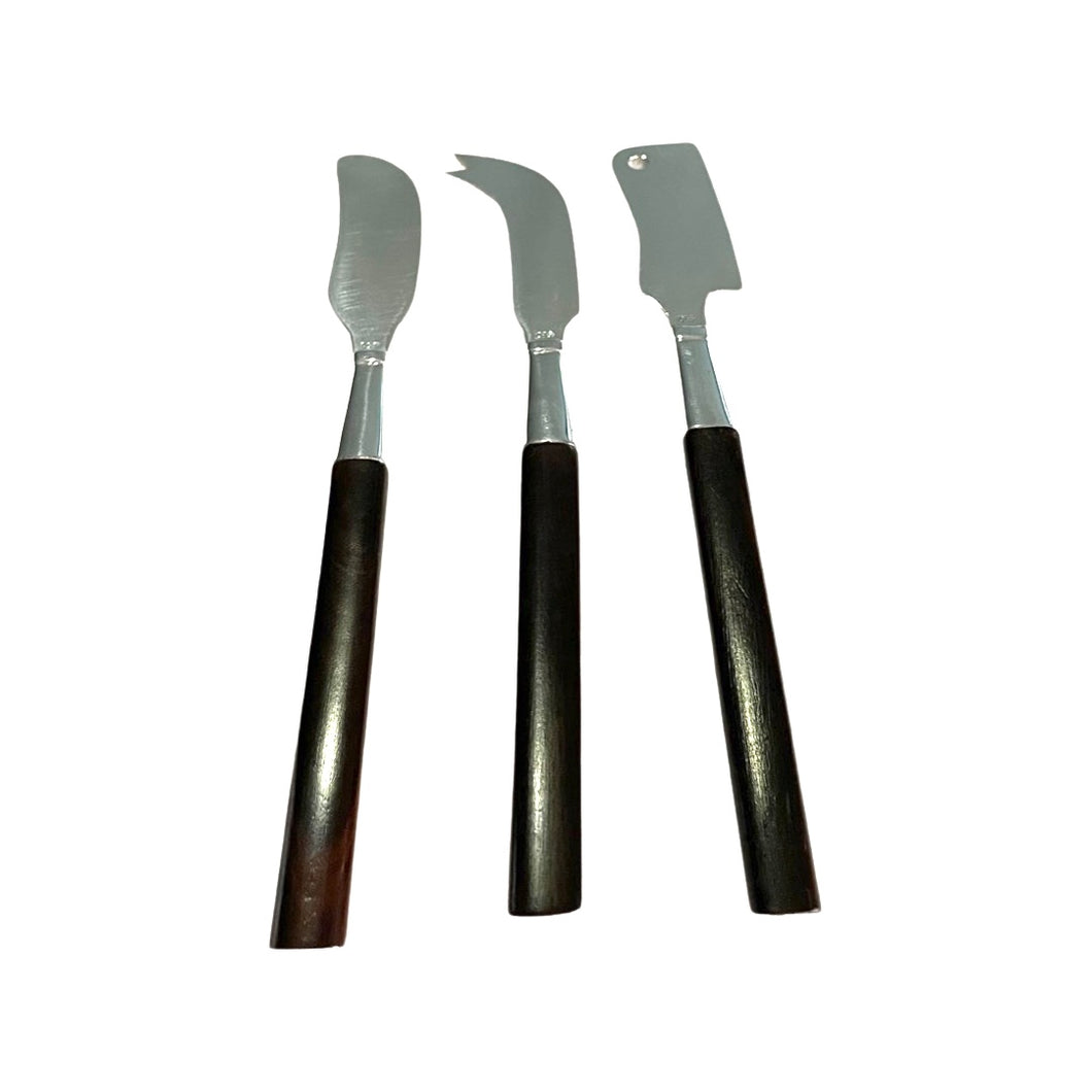 Sterling Silver Set of Cheese Knives