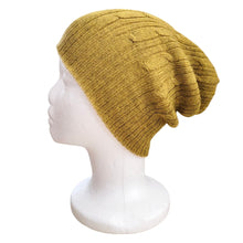 Load image into Gallery viewer, Baby Alpaca Reversible Slouchy Hat
