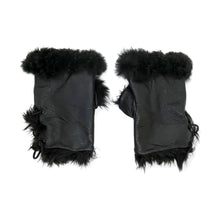 Load image into Gallery viewer, Baby Alpaca Fingerless Fur Gloves
